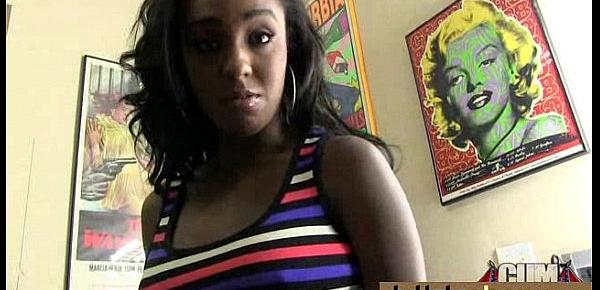  Hot ebony bukkake gangbang 22